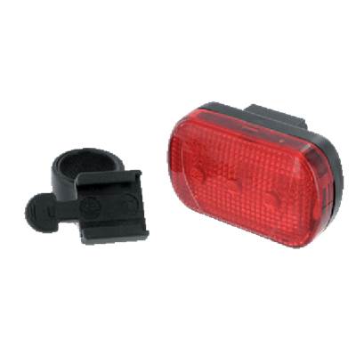 GPA Cycle Eclairage arrière rouge, 3 Leds